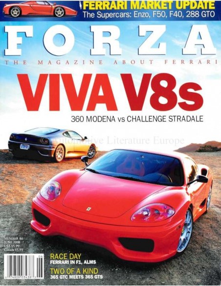 2008 FERRARI FORZA MAGAZIN 86 ENGLISCH