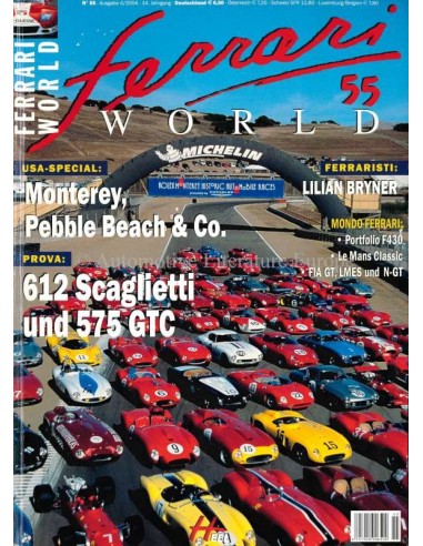 2004 FERRARI WORLD MAGAZINE 54 DUITS