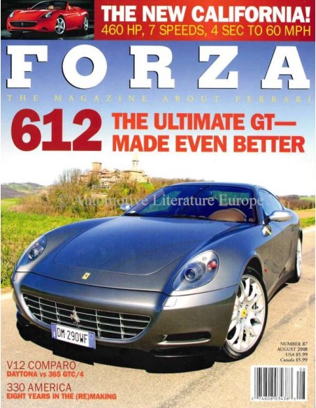 2008 FERRARI FORZA MAGAZINE 87 ENGLISH