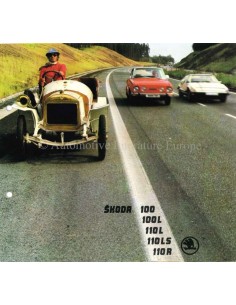 1970 SKODA 100 / 110 BROCHURE DUTCH