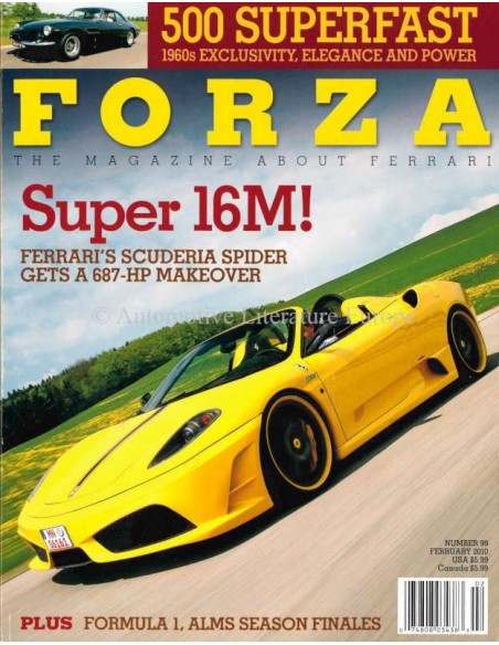 2010 FERRARI FORZA MAGAZIN 99 ENGLISCH