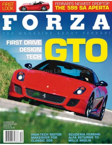 2010 FERRARI FORZA MAGAZINE 105 ENGELS