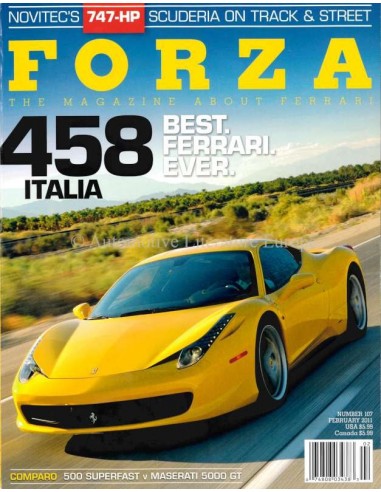 2011 FERRARI FORZA MAGAZIN 107 ENGLISCH
