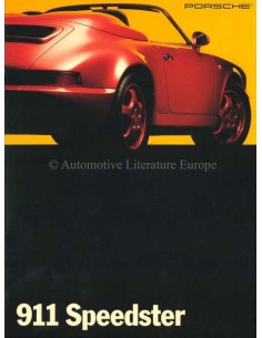 1993 PORSCHE 911 SPEEDSTER PROSPEKT ENGLISCH (KAN)