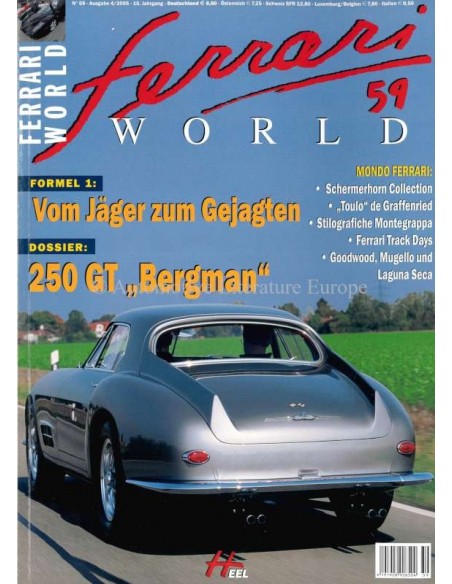 2005 FERRARI WORLD MAGAZINE 59 GERMAN