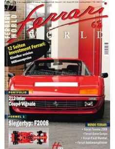 2008 FERRARI WORLD MAGAZINE 68 DEUTSCH