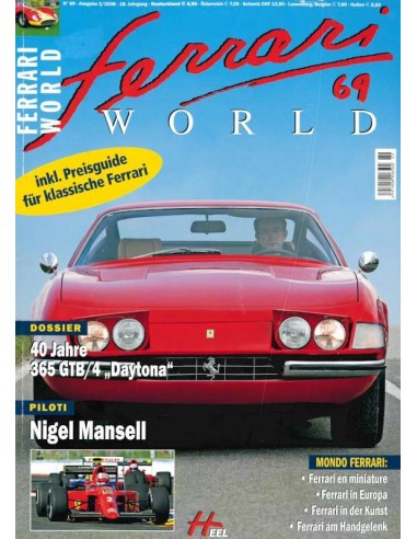 2008 FERRARI WORLD MAGAZINE 68 DEUTSCH
