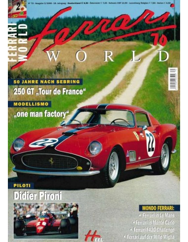 2008 FERRARI WORLD MAGAZINE 70 DEUTSCH