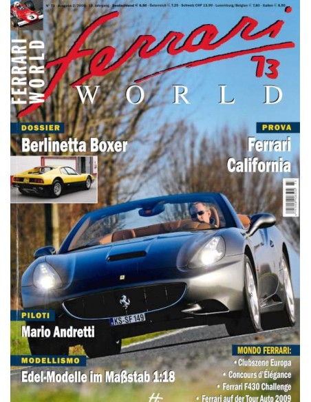 2009 FERRARI WORLD MAGAZIN 73 DEUTSCH