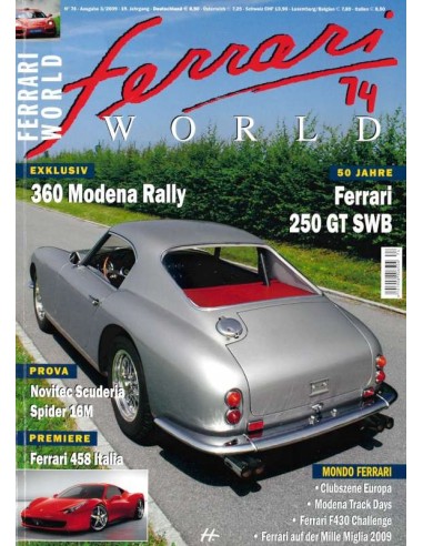 2009 FERRARI WORLD MAGAZIN 74 DEUTSCH