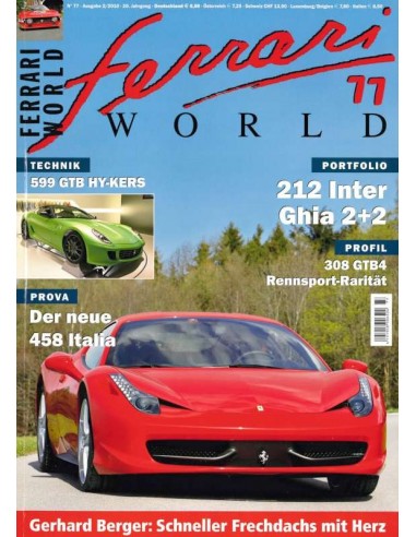 2010 FERRARI WORLD MAGAZIN 77 DEUTSCH