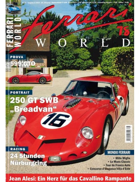 2010 FERRARI WORLD MAGAZIN 78 DEUTSCH