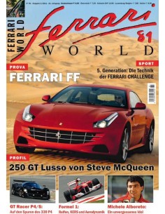 2011 FERRARI WORLD MAGAZINE 81 GERMAN