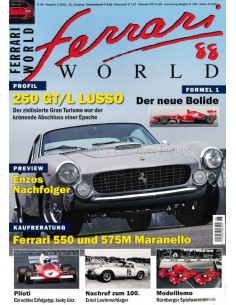 2013 FERRARI WORLD MAGAZINE 88 GERMAN