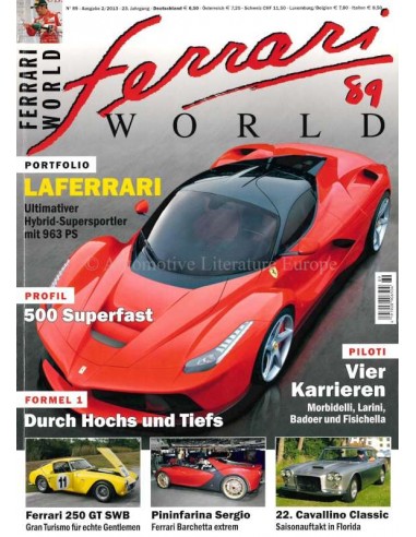 2013 FERRARI WORLD MAGAZIN 89 DEUTSCH