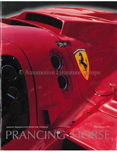 1995 FERRARI PRANCING HORSE MAGAZIN 116