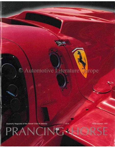 1995 FERRARI PRANCING HORSE MAGAZINE 116