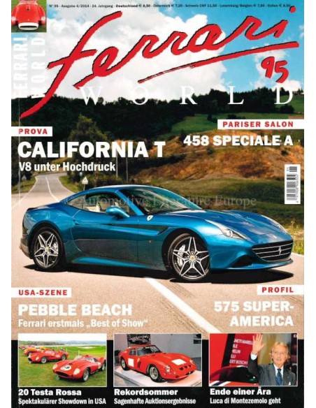 2014 FERRARI WORLD MAGAZIN 95 DEUTSCH