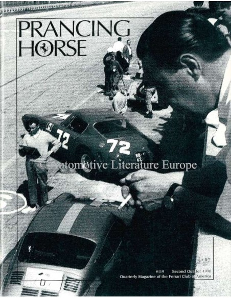 1996 FERRARI PRANCING HORSE MAGAZINE 119