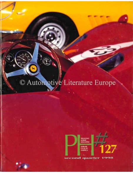 1998 FERRARI PRANCING HORSE MAGAZINE 127