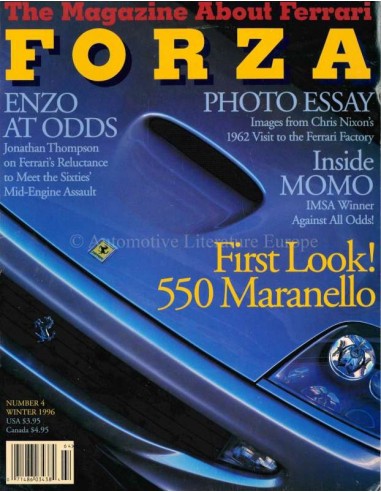 1996 FERRARI FORZA MAGAZINE 7 ENGELS