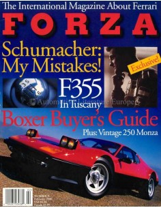 1998 FERRARI FORZA MAGAZINE 9 ENGLISH