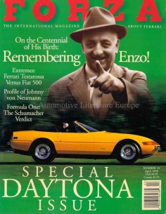 1998 FERRARI FORZA MAGAZINE 10 ENGLISH
