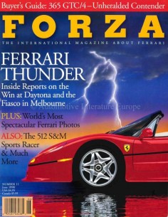 1998 FERRARI FORZA MAGAZINE 11 ENGLISH