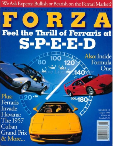 1998 FERRARI FORZA MAGAZINE 12 ENGELS