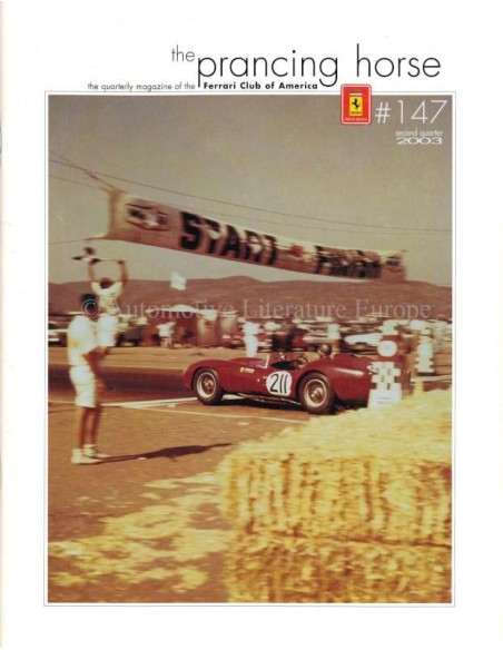 2003 FERRARI PRANCING HORSE MAGAZINE 147 ENGLISH