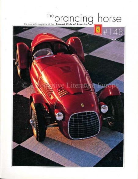 2003 FERRARI PRANCING HORSE MAGAZINE 148 ENGLISH