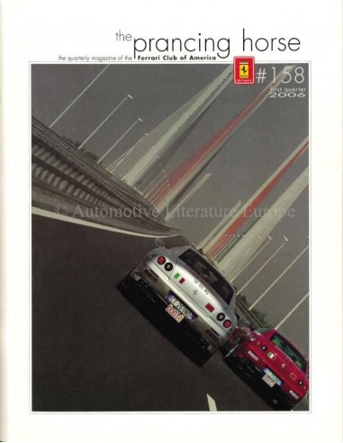 2006 FERRARI PRANCING HORSE MAGAZINE 158 ENGLISH