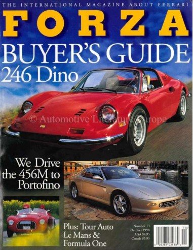 1998 FERRARI FORZA MAGAZINE 13 ENGELS