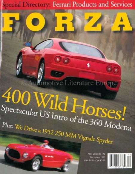 1999 FERRARI FORZA MAGAZIN 20 ENGLISCH