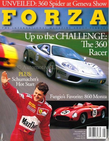 2000 FERRARI FORZA MAGAZINE 24 ENGLISH