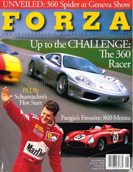 2000 FERRARI FORZA MAGAZINE 24 ENGLISH
