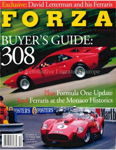 2000 FERRARI FORZA MAGAZINE 25 ENGELS