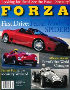 2000 FERRARI FORZA MAGAZINE 26 ENGLISH