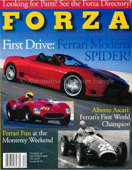 2000 FERRARI FORZA MAGAZIN 26 ENGLISCH