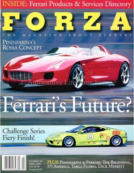 2001 FERRARI FORZA MAGAZINE 28 ENGLISH