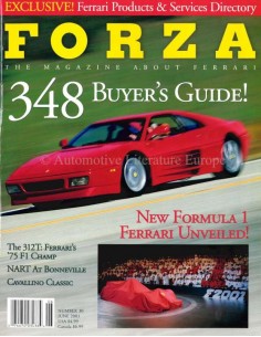 2001 FERRARI FORZA MAGAZINE 30 ENGELS