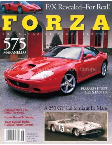 2002 FERRARI FORZA MAGAZINE 39 ENGELS