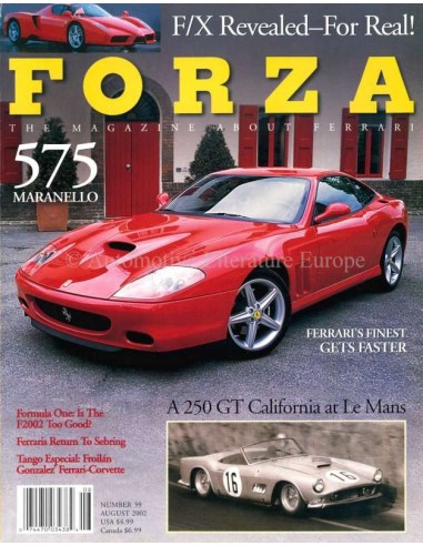2002 FERRARI FORZA MAGAZINE 39 ENGLISH