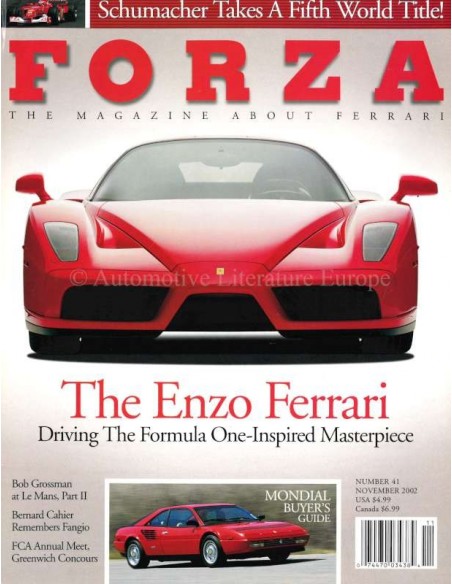 2002 FERRARI FORZA MAGAZIN 41 ENGLISCH