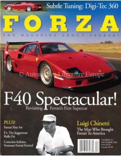 2002 FERRARI FORZA MAGAZINE 42 ENGLISH