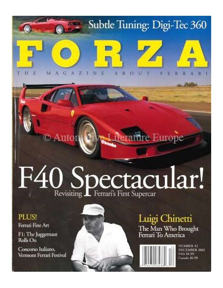 2002 FERRARI FORZA MAGAZIN 42 ENGLISCH