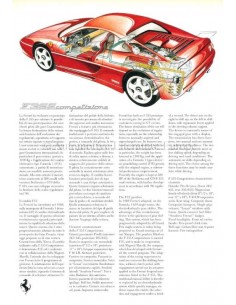 1995 FERRARI F355 COMPETIZIONE PROSPEKT 956/95