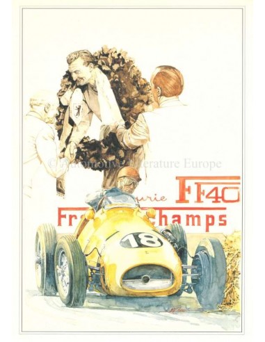 1992 FERRARI F40 BROCHURE FRANS