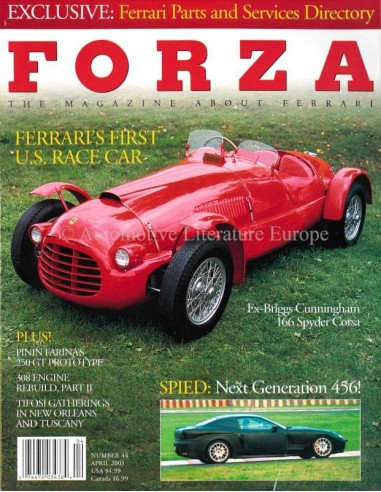 2003 FERRARI FORZA MAGAZINE 44 ENGLISH