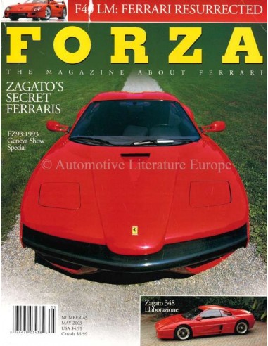 2003 FERRARI FORZA MAGAZIN 45 ENGLISCH
